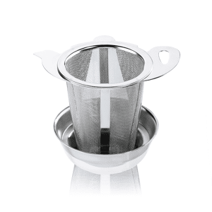 Infuseur pour mug - Infuseur passoire 5,5cm pour mug + bol ramasse-gouttes - Kusmi Tea