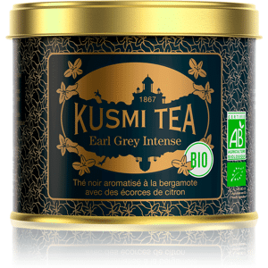 Earl Grey Intense - The noir, bergamote, citron - Boîte de the en vrac - Kusmi Tea