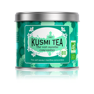 KUSMI TEA Thé vert menthe concombre - Thé vert saveur menthe-concombre - Kusmi Tea