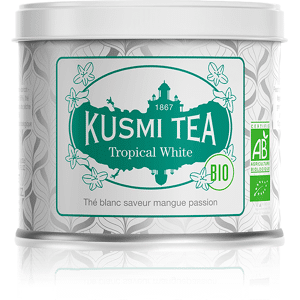 KUSMI TEA Tropical White - Thé blanc, mangue, passion - Kusmi Tea