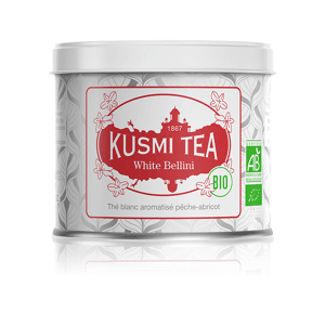 KUSMI TEA White Bellini - Thé blanc aromatisé pêche-abricot - Kusmi Tea