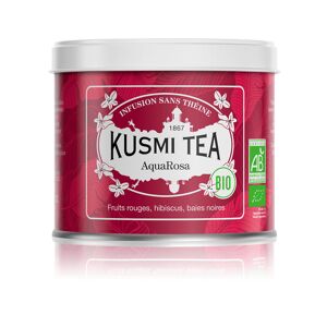 AquaRosa (Infusion de fruits bio) - Infusion hibiscus, fruits rouges - Boîte de the en vrac - Kusmi Tea