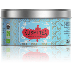 KUSMI TEA Prince Vladimir - Thé noir earl grey, orange - Boîte de thé en vrac - Kusmi Tea