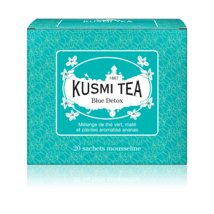 KUSMI TEA Blue Detox Thé vert  et Maté Kusmi Tea