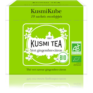 KUSMI TEA Vert gingembre-citron - Thé vert, gingembre, citron - Sachets de thé - Kusmi Tea