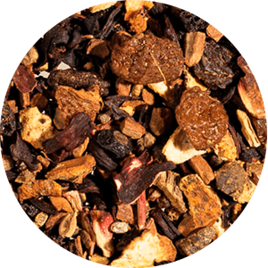 Glögg (Infusion Bio) - Melange aromatise d'epices, de fruits et d'hibiscus - The en vrac - Kusmi Tea