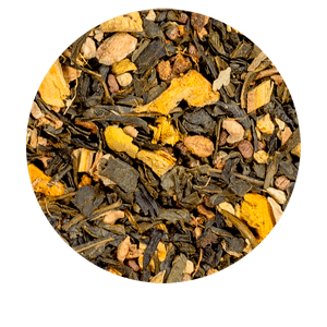 KUSMI TEA Label Imperial - Mélange aromatisé de thé vert, agrumes et épices - Thé en vrac - Kusmi Tea