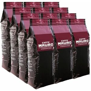 CAFFE MAURO Lot Café en grains - 100% Arabica Centopercento - 10x1kg - Caffe Mauro - Café Italien - Publicité