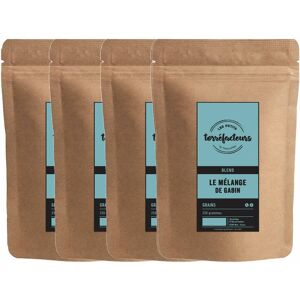 Les Petits Torréfacteurs 4x250g Café en grain Le Mélange de Gabin ( Corsé ) - LES PETITS TORREFACTEURS - Café Artisanal - Publicité