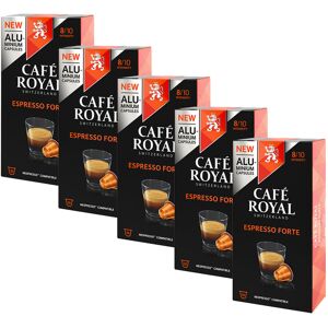 Café Royal - Pack 5 capsules Espresso Forte - Nespresso compatible - CAFE ROYAL - Publicité