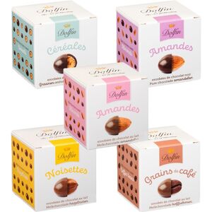Dolfin - Pack découverte 5 mini boîtes de chocolats DOLFIN - Publicité