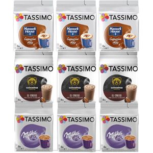 Tassimo Pack Découverte 104 Dosettes Tassimo - Boissons Chocolatées - Tassimo - Publicité