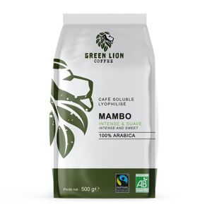 Green Lion Coffee - 500g - Café soluble - Le Mambo bio - GREEN LION COFFEE - Publicité