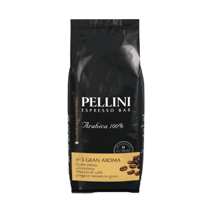 Café Pellini 1kg café en grain Gran Aroma n°3 - PELLINI - Café de Grandes Marques - Publicité