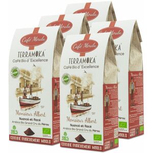 TerraMoka Café moulu 100% Arabica Bio Pérou - 1,25kg - TerraMoka - Café Bio - Publicité