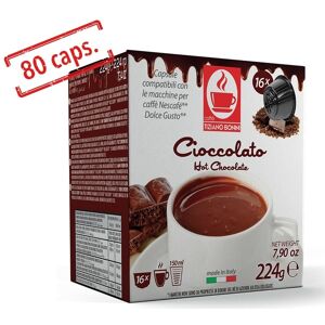 Caffè Bonini - 80 Capsules Nescafe® Dolce Gusto® compatibles Hot Chocolate - CAFFE BONINI - Publicité