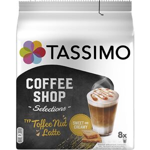 Tassimo - 8 dosettes COFFEE SHOP Toffee Nut latte - TASSIMO - Publicité