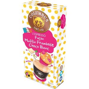 Columbus Café & Co - 10 capsules Saveur Muffin choco blanc framboise - Nespresso® compatible - COLUMBUS CAFE & CO - Publicité