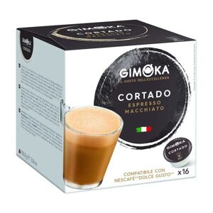Gimoka - 16 Capsules compatibles Nescafe® Dolce Gusto® Espresso Cortado - GIMOKA - Publicité