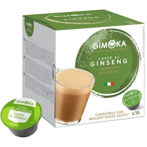 Gimoka - 16 Capsules compatibles Nescafe® Dolce Gusto® espresso caffè al ginseng - GIMOKA - Publicité