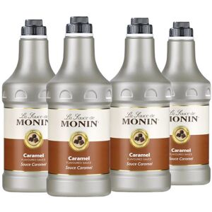 Monin Lot de 4 Sauces Topping Monin - Caramel - 4 x 1.89 L - 189.0000 - Publicité