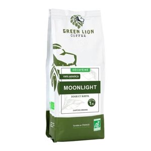 Green Lion Coffee 250 g Café en grain bio - Moonlight - GREEN LION COFFEE - Sélection Verte (Bio) - Publicité