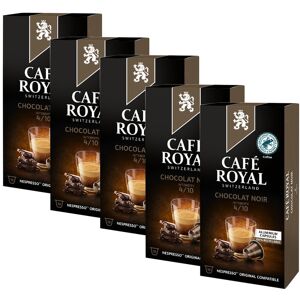 Café Royal - Pack 50 capsules Chocolat - Nespresso compatible - CAFE ROYAL - Publicité