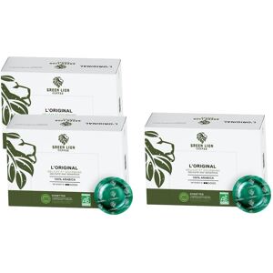 Green Lion Coffee - 150 dosettes (100 + 50 offertes) compatibles Nespresso® pro L'original Office Pads Bio - GREEN LION COFFEE - Publicité