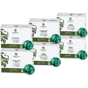 Green Lion Coffee - Pack découverte 300 dosettes compatibles Nespresso® pro Office Pads Bio - GREEN LION COFFEE - Publicité