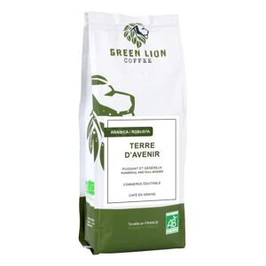 Green Lion Coffee 250g Café en grain bio - Terres d'avenir - GREEN LION COFFEE - Café Bio - Publicité