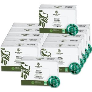 Green Lion Coffee - 300 dosettes (200 + 100 offertes) compatibles Nespresso® pro Sweet dreams Office Pads Bio - GREEN LION COFFEE - Publicité