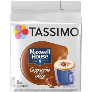 Maxwell House 8 Dosettes Maxwell House Cappuccino Chocolat - Tassimo - Publicité