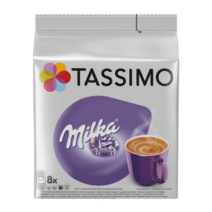 Milka 8 Dosettes Milka Saveur Chocolat Chaud - Tassimo - Publicité