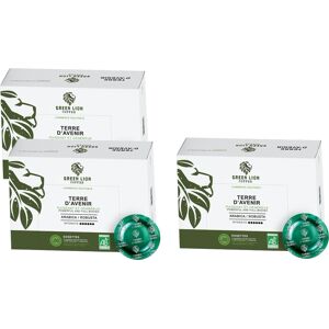 Green Lion Coffee - 150 dosettes (100 + 50 offertes) compatibles Nespresso® pro Terre d'avenir Commerce Equitable Bio - GREEN LION COFFEE - Publicité