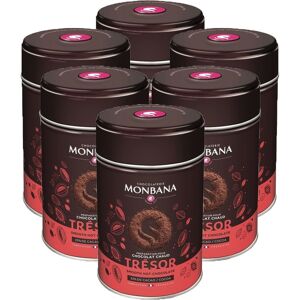 Monbana Lot de 6 Chocolats en poudre trésor de chocolat 6x250g - Monbana - 250.0000 - Publicité