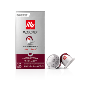 Nespresso 100 Capsules Café Aluminium Illy Intenso Compatibles Nespresso