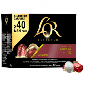 Nespresso 800 Capsules L' Or Espresso Barista Compatible Nespresso   Aluminium