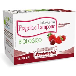 Sandemetrio 18 Filtres D’Infusion Fraise Et Framboise Bio