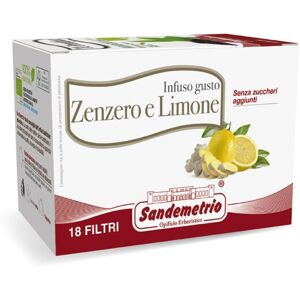 Sandemetrio 18 Filtres D’Infusion De Gingembre Et De Citron Bio