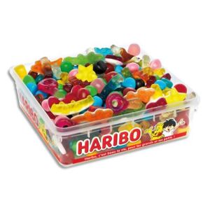 Boîte de 700g HARIBO Happy Life assortiment de bonbons - Publicité