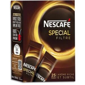 Nescafé Café instantané Nescafé spécial filtre - boîte de 25 stics de 2 g