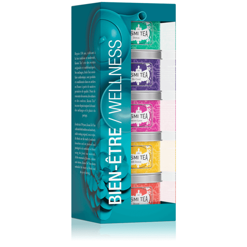 Coffret Les Bien-être - Thé vert, maté, infusion - Kusmi Tea