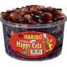 Bonbons HARIBO gélifiés aux fruits HAPPY COLA - Boîte de 150 - Lot de 2 Magenta