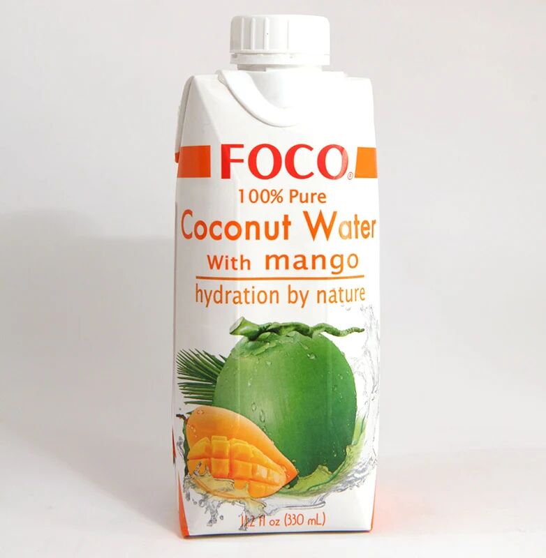 Asiamarché france Eau de coco à la Mangue 33cl Foco
