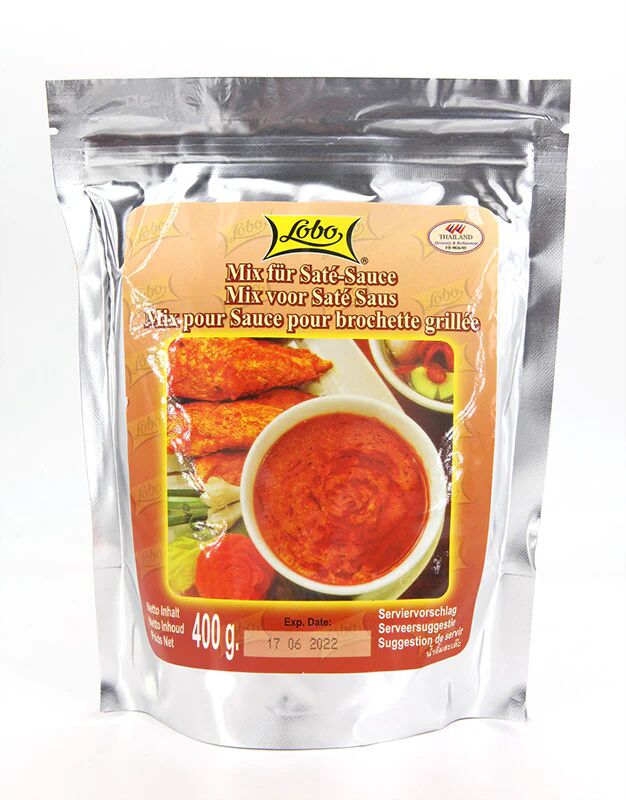 Asiamarché france Epices pour sauce Satay 400g Lobo