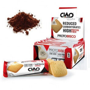 CiaoCarb Pack de 10 Biscuits CiaoCarb Protobisco Phase 1 Cacao