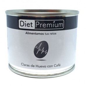 Diet Premium Burger, S.L.U. Claras de Huevo con Café en Lata Diet Premium 125 g