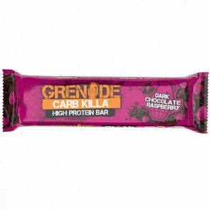 Grenade Barre Protéinée Carb Killa goût Chocolat Noir à la Framboise 60 g