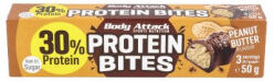 Body Attack Sports Nutrition Protein Bites Chocolat Farci au Beurre D'arachide Body Attack 50 g