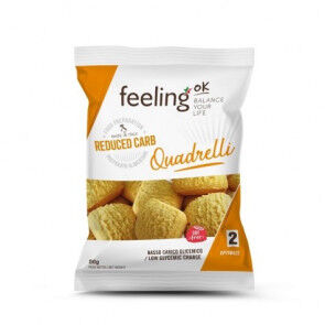 FeelingOk Mini Biscuits FeelingOk Quadrelli Optimize Noisettes 50 g